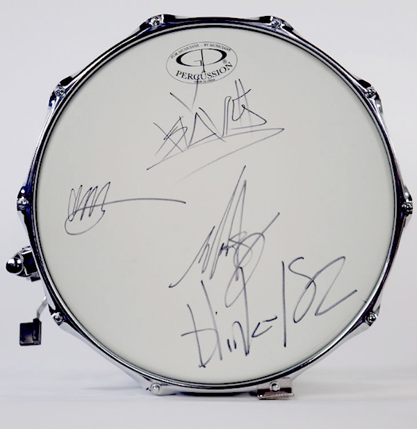 Music Gives St. Jude Kids: Blink-182 Drum