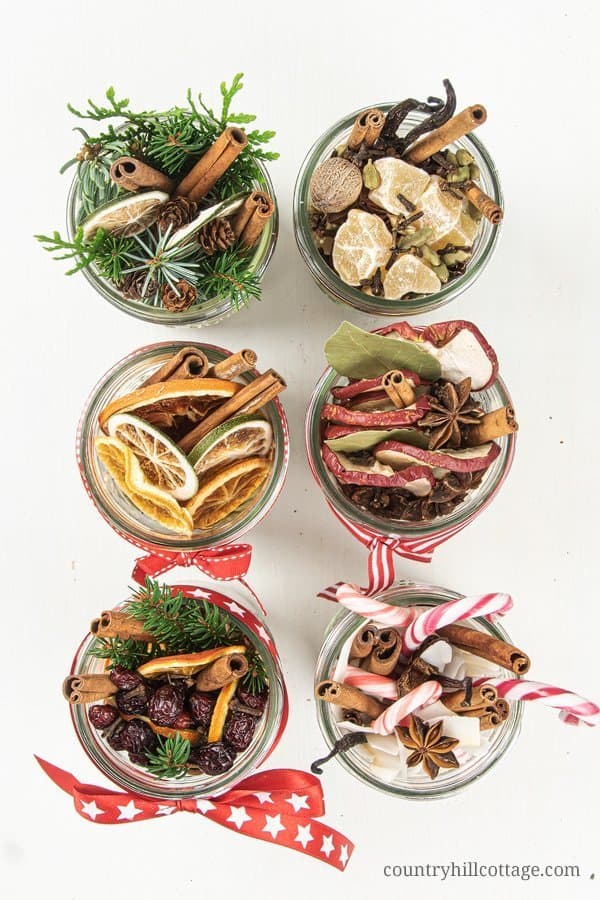DIY holiday gifts for friends: Stovetop Potpourri 6 ways from Country Hill Cottages DIY holiday gifts for friends: Stovetop Potpourri 6 ways from Country Hill Cottages