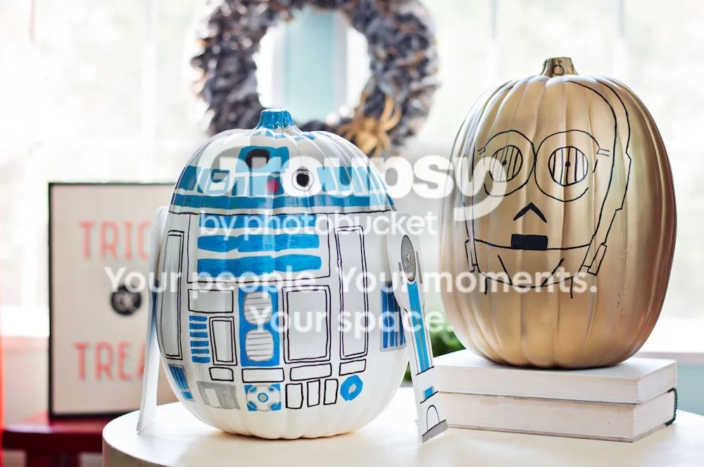 Star Wars Pumpkin Decor Ideas Kit