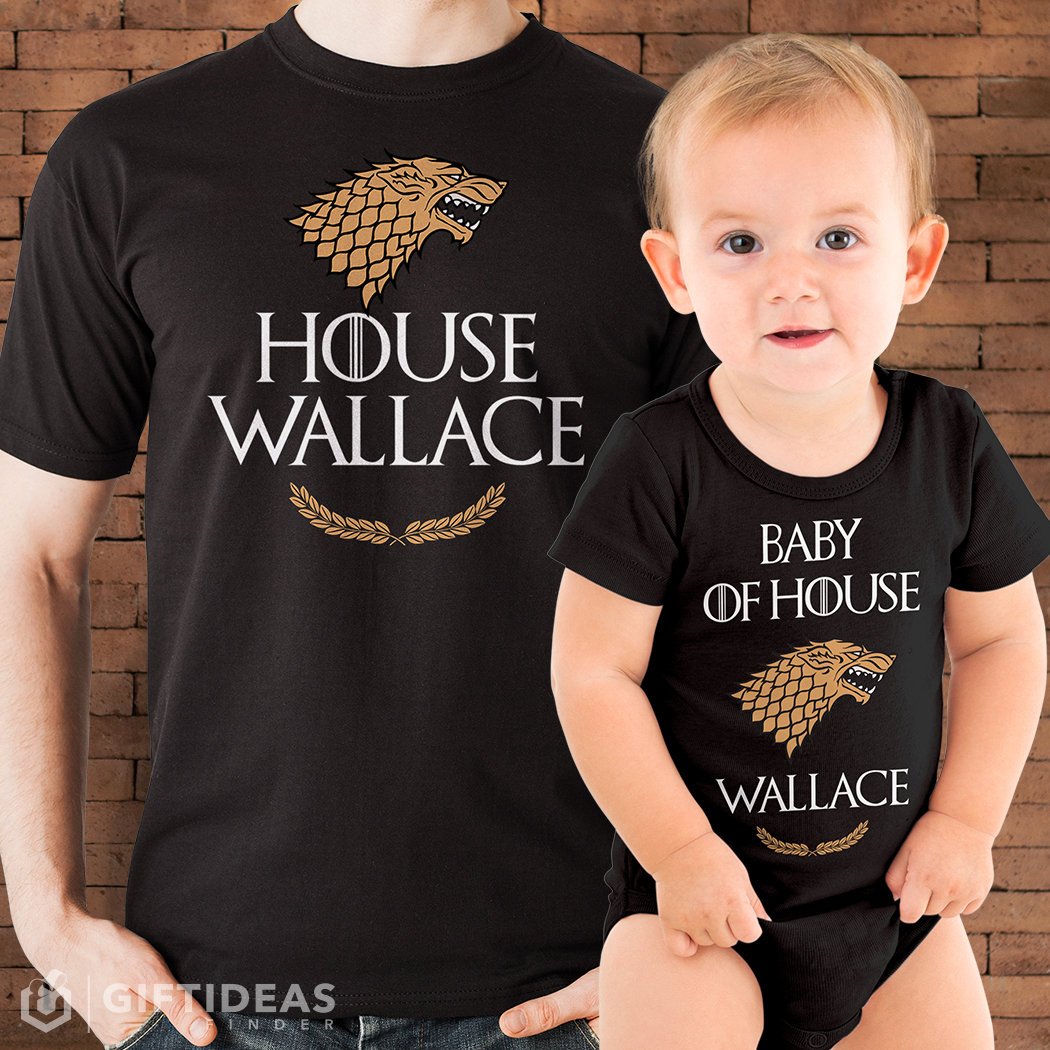 Daddy and me tees: Daddy and me Game of Thrones shirt set | Gift Ideas from Finder Etsy shop