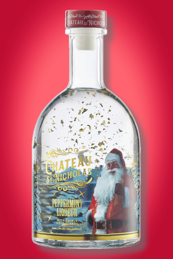 This Chateau St Nicholas Peppermint Liqueur looks like a snow globe with a bottle that lights up! Find more cool last minute holiday gifts for fast delivery at the TotalWine site (sponsor)