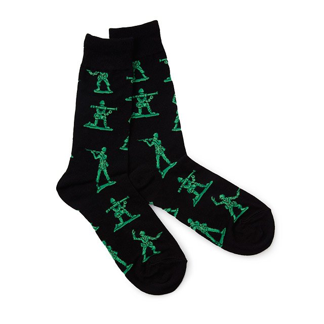 Little green army men toy socks | Father's Day gifts under $20 Little green army men toy socks | Father's Day gifts under $20