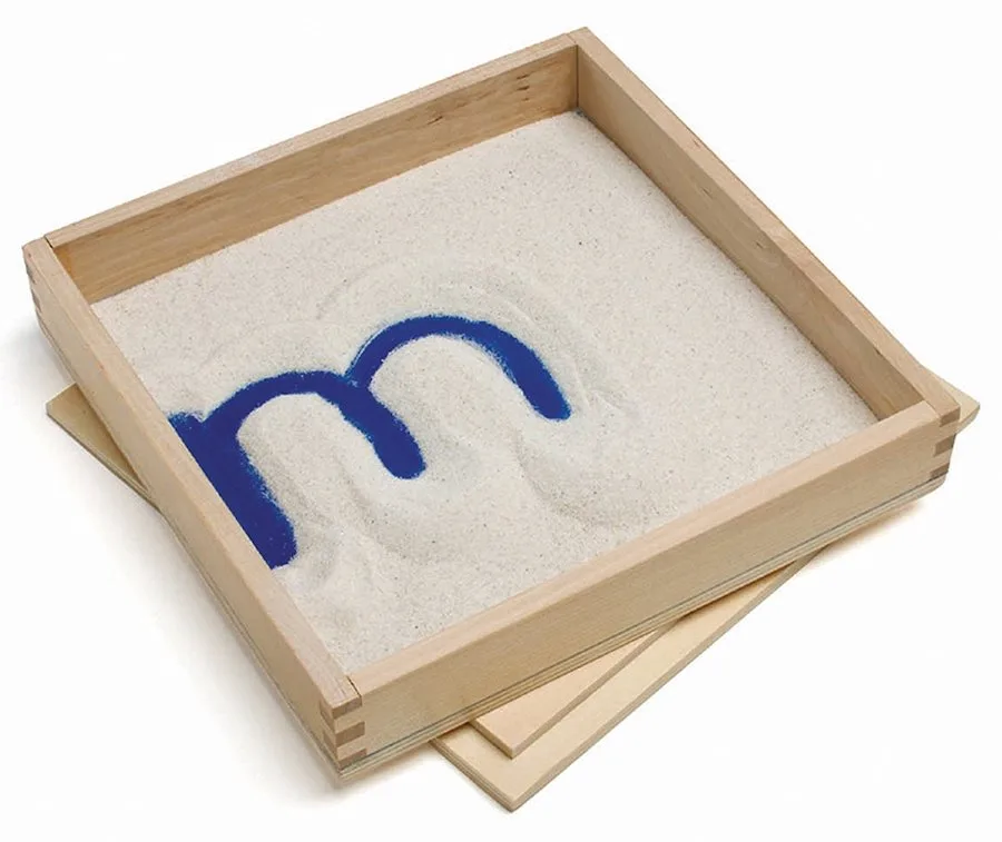 Handwriting resources for kids: Sand writing box