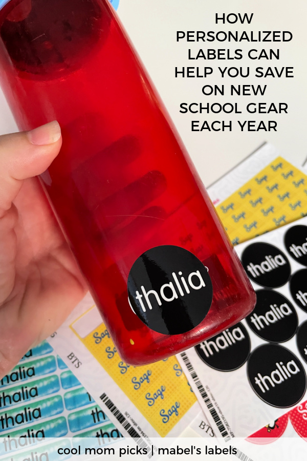 How to use personalized labels to save a ton on school supplies each year | Cool Mom Picks in partnership with Mabel's Labels How to use personalized labels to save a ton on school supplies each year | Cool Mom Picks in partnership with Mabel's Labels