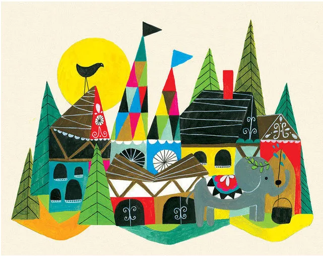 Art for kids: Lisa Congdon's Country