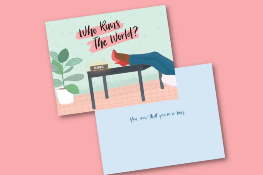Statement Cards: For women whose achievements aren't about babies or boyfriends