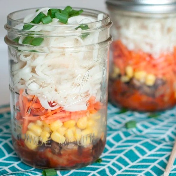 Mason Jar Ramen Recipe (Brit + Co.)