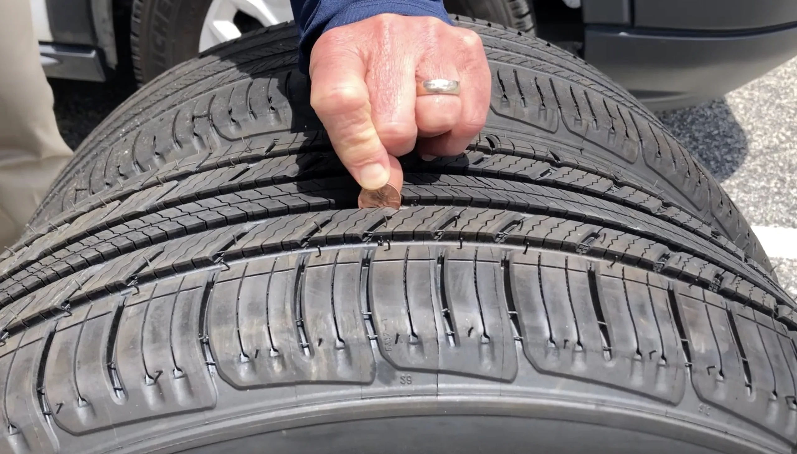 Wet braking demonstration