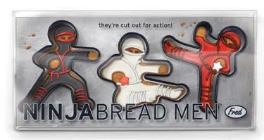 Gingerbread? That's for sissies. Try Ninjabread.