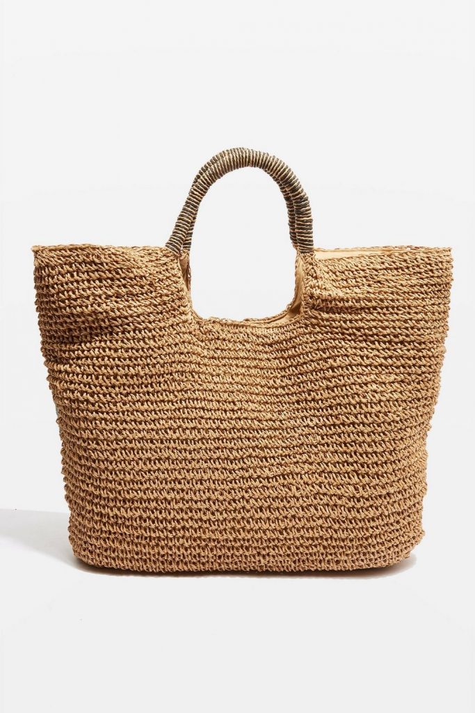 Straw tote from Topshop: Great totes under $50