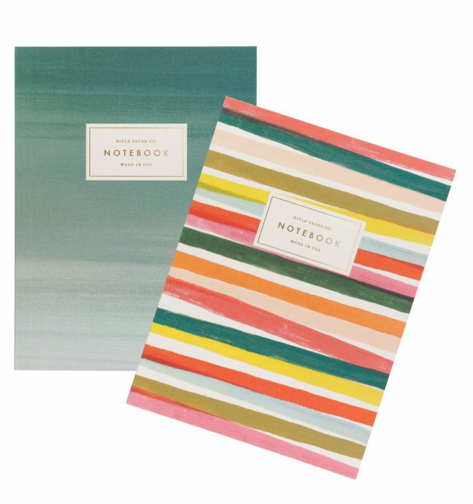 Joy de Vivre Notebook Set from Rifle Paper | Cool affordable Mother's Day gifts under $15