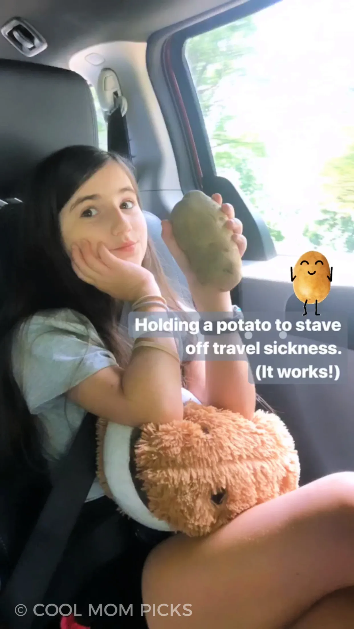 Sea Bands are guaranteed motion sickness relief. We swear by them!