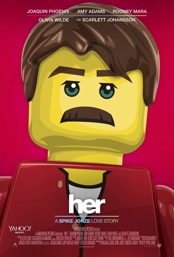 oscar movie poster gravity recreated with legos