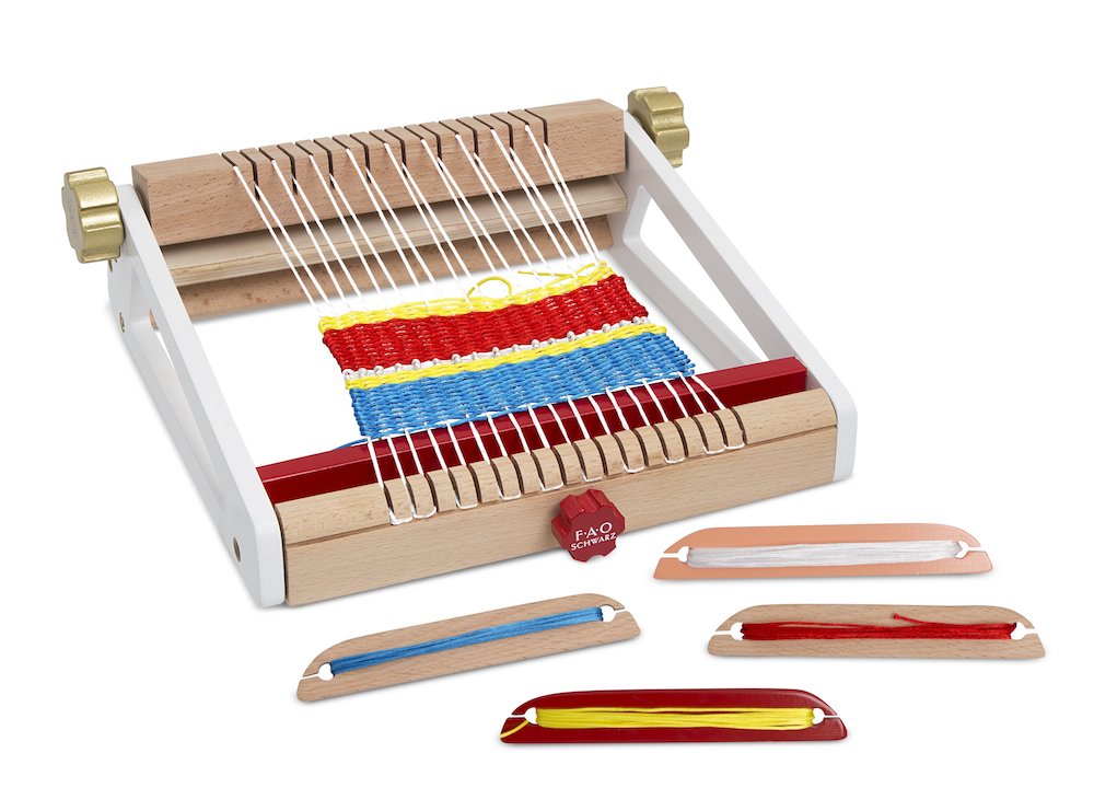 New FAO Schwartz holiday collection: Craft weaving loom