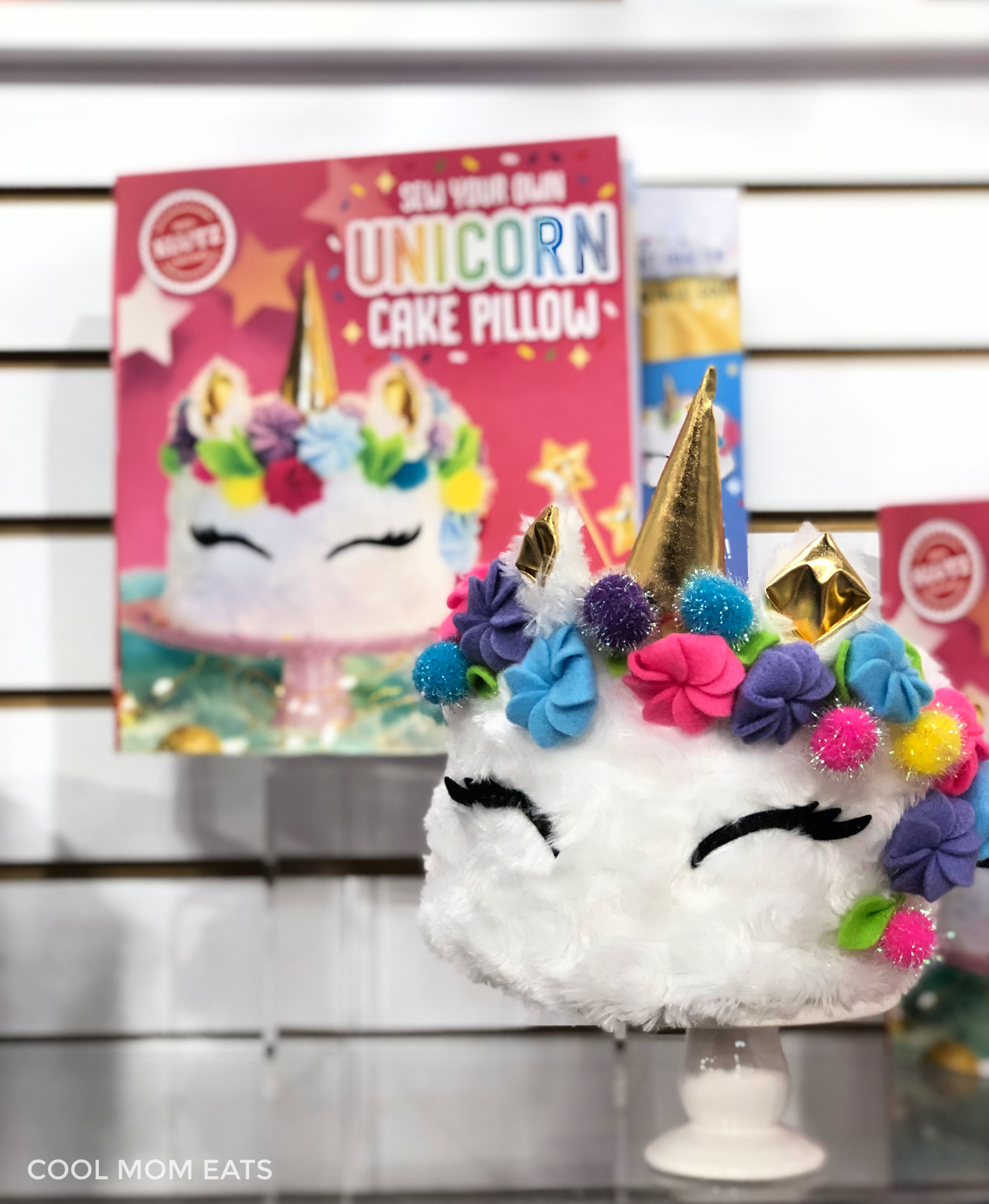 Klutz Sew-Your-Own Unicorn Cake Pillow Craft Kit