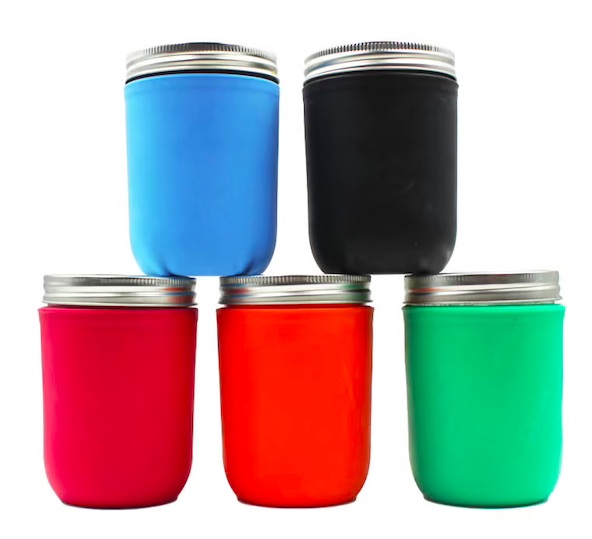 Silicone Mason Jar Sleeves from Masonre