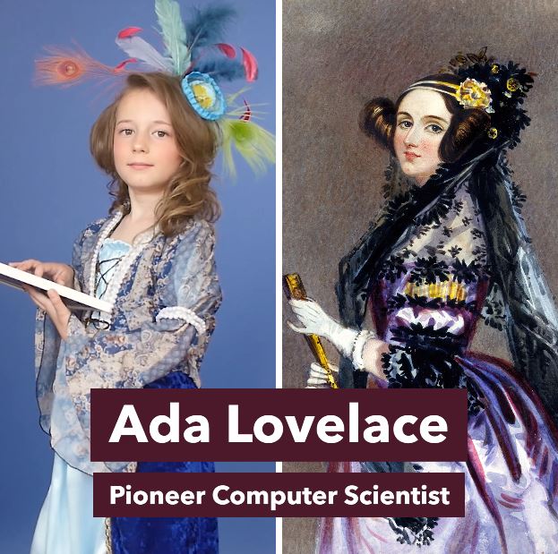 Empowering girl Halloween costumes based on real heroes: Ada Lovelace via Rebel Girls Empowering girl Halloween costumes based on real heroes: Ada Lovelace via Rebel Girls