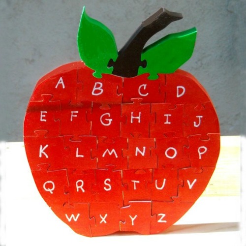Apple alphabet puzzle | Cool Mom Picks Apple alphabet puzzle | Cool Mom Picks