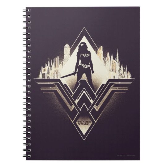 Wonder Woman Spiral Notebook | Cool Wonder Woman Gear | Back to School Shopping Guide 2017