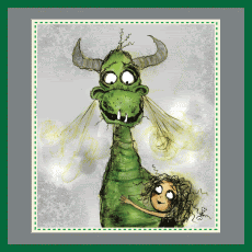 Apparently dragons are going green. Or...greener?