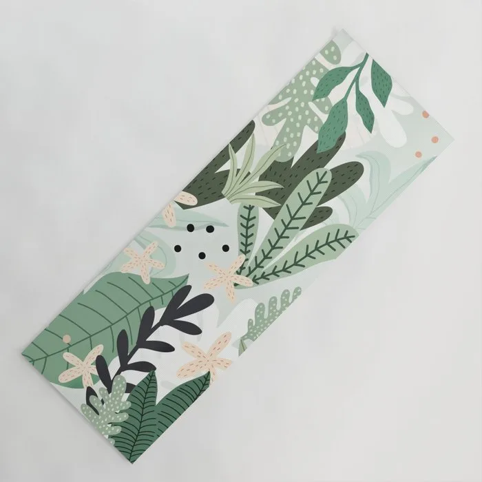 Fresh yoga mats: Into the Jungle by Gale Switzer