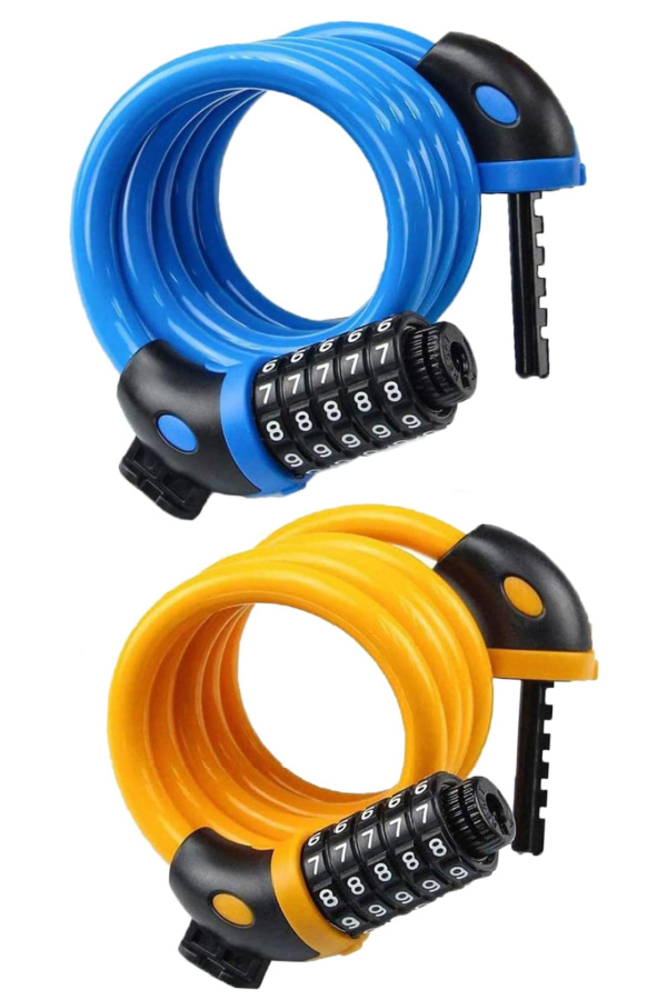 Father's Day gifts under $20: Resettable combination lock for a bike or stroller