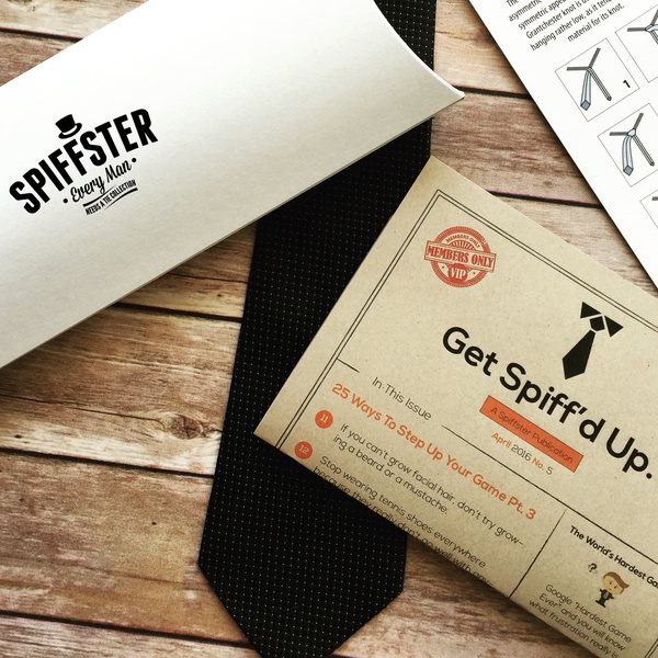 Spiffster tie of the month subscription from Cratejoy: Father's Day gifts under$20