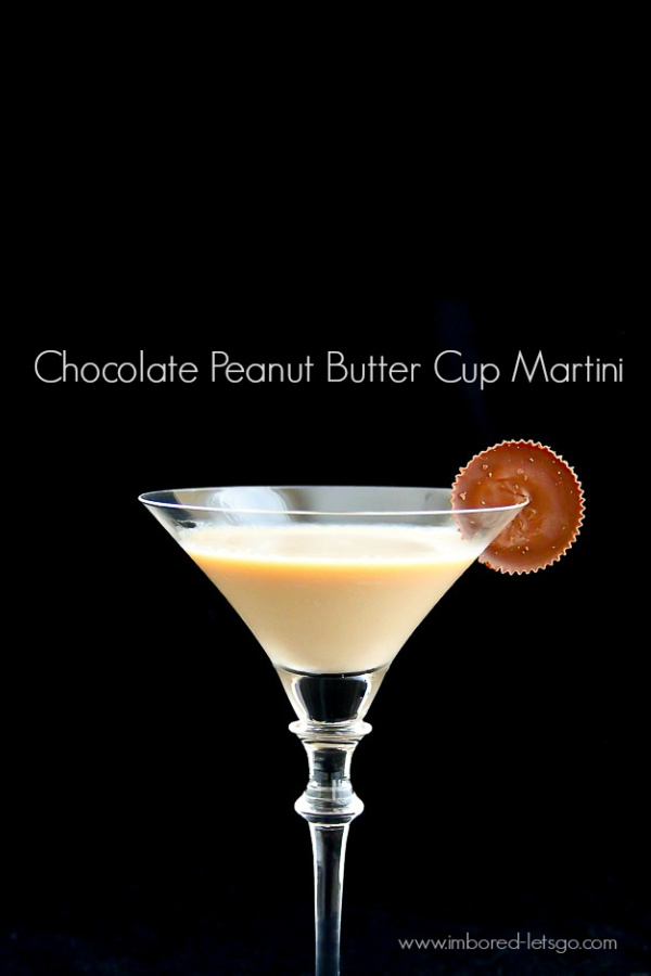Recipe for Chocolate Peanut Butter Cup Martini at I'm Bored Let's Go. (Delicious any time, not just Halloween!) Recipe for Chocolate Peanut Butter Cup Martini at I'm Bored Let's Go. (Delicious any time, not just Halloween!)