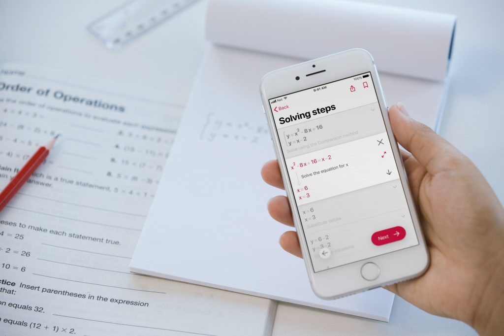 Photomath lets you scan a math problem to get an explanation and answers | sponsor Photomath lets you scan a math problem to get an explanation and answers | sponsor