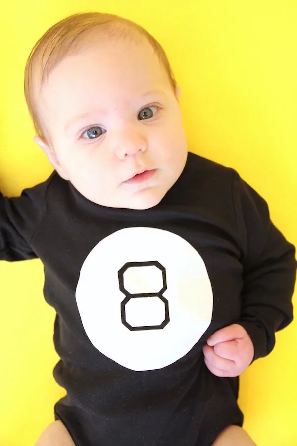 Baby Halloween costumes with onesies: Baby Magic 8-Ball Costume by And We Play