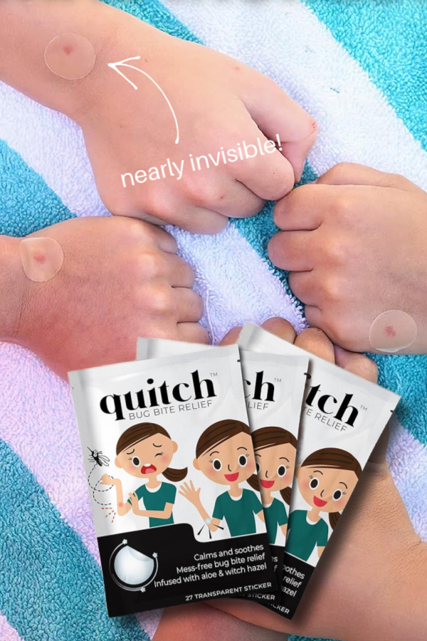 Quitch natural mosquito bite patches are amazing! Review at Cool Mom Picks Quitch natural mosquito bite patches are amazing! Review at Cool Mom Picks
