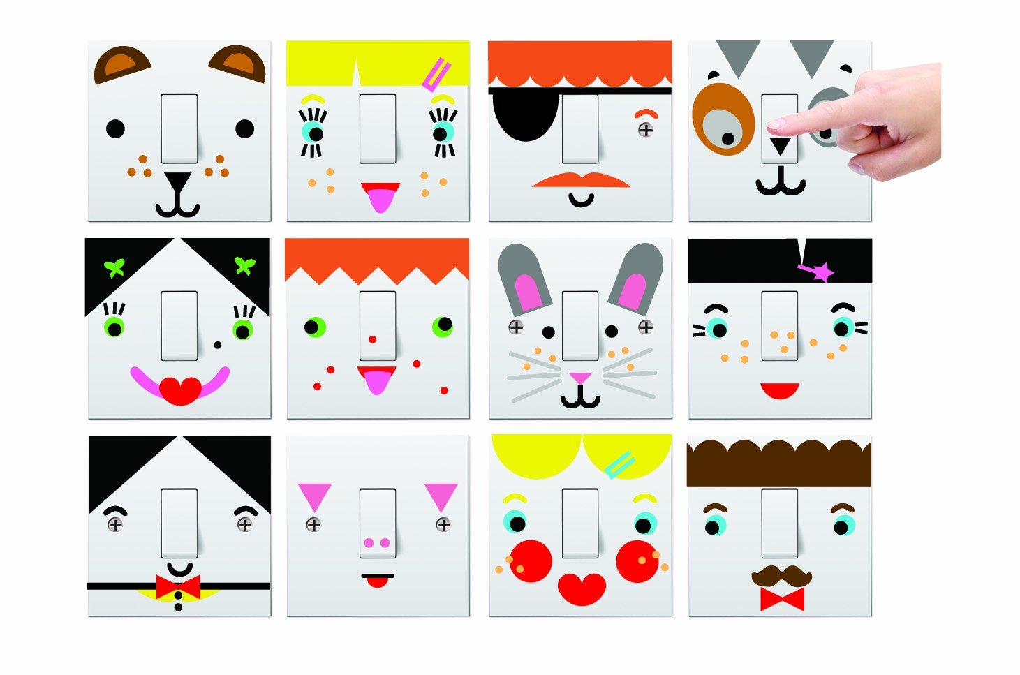 Party favors for 3 year olds: instead of just regular stickers, try Mood Lighting stickers Party favors for 3 year olds: instead of just regular stickers, try Mood Lighting stickers