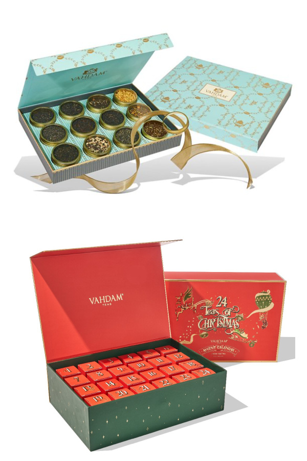 Vahdam Teas (including their coveted Christmas Advent Calendar box) make amazing hygge gifts