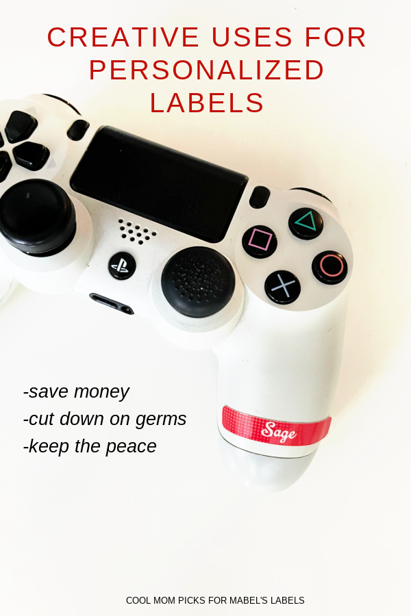 Creative uses for personalized labels to help save money, cut down on fights, and bring fewer germs home! Creative uses for personalized labels to help save money, cut down on fights, and bring fewer germs home!