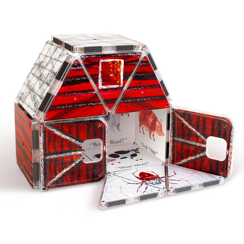 Eric Carle + Magnatiles: The Very Busy Spider collection