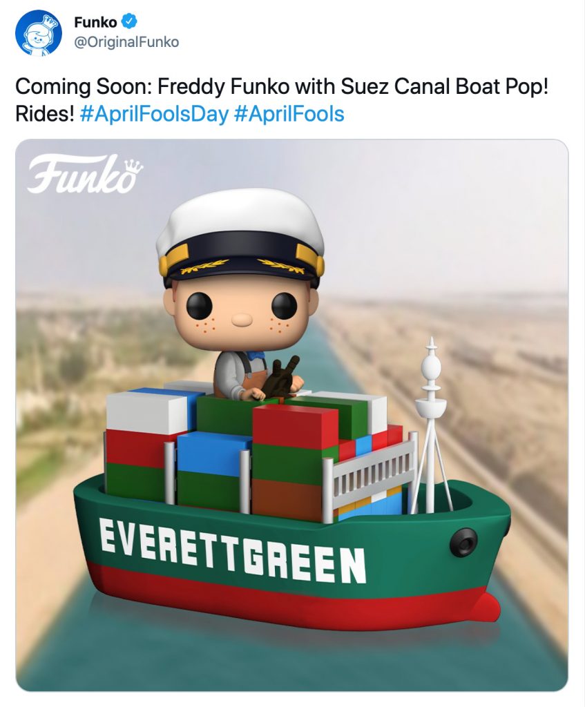 Funko April Fool's Joke on twitter Funko April Fool's Joke on twitter