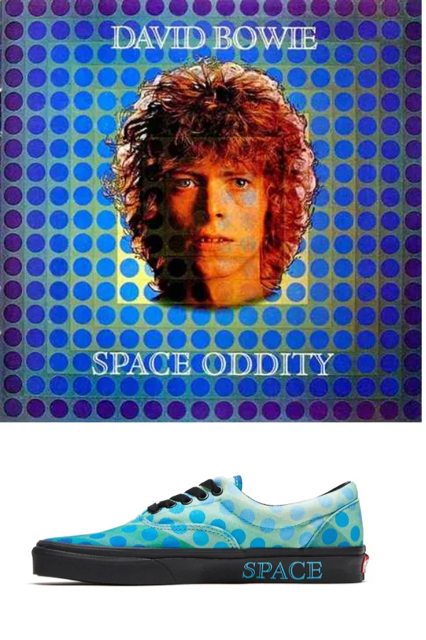 David Bowie Vans inspired by Space Oddity