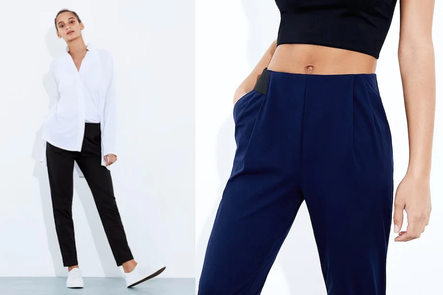 Comfortable work pants: Turn It Up Pants by ADAY