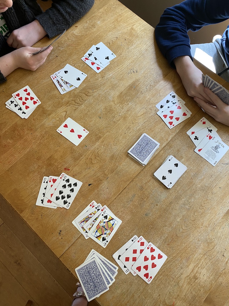 Specialized Canasta Playing Card Deck (point‑value printed)