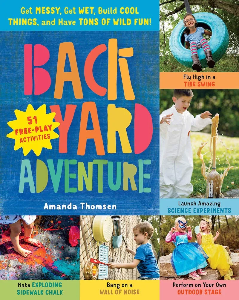 Kids activity books for summer: Backyard Adventure