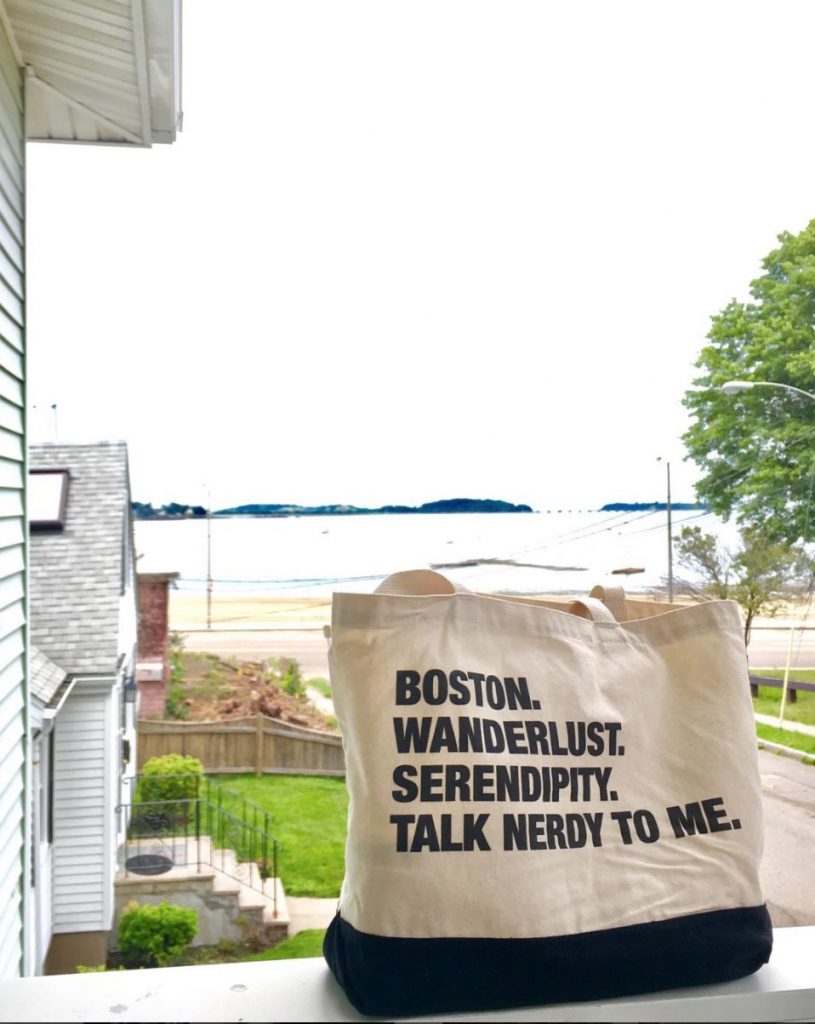 Holiday gift alert! Four Things Bags: Customized with four things that describe you, and profits benefit a great charity.