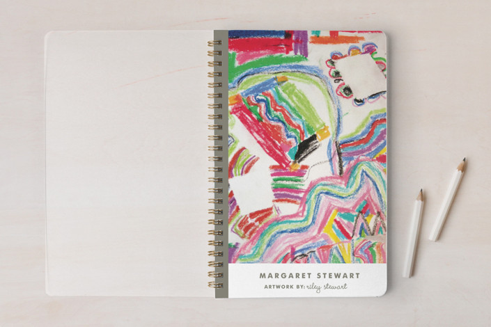 Personalized journals from kids' artwork at Minted make great holiday gifts Personalized journals from kids' artwork at Minted make great holiday gifts