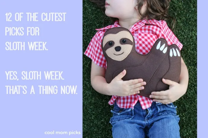 12 favorite sloth picks to kick off Sloth Week. Yes, that's a thing now.