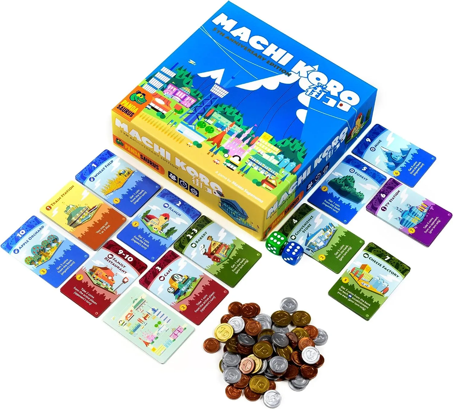 Machi Koro game: One of our favorite games to play with older kids