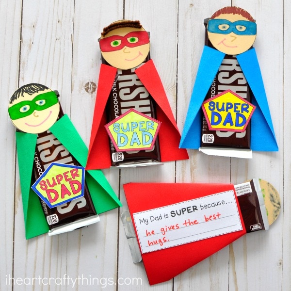 Super Dad Candy Bar Wrapper (printable)