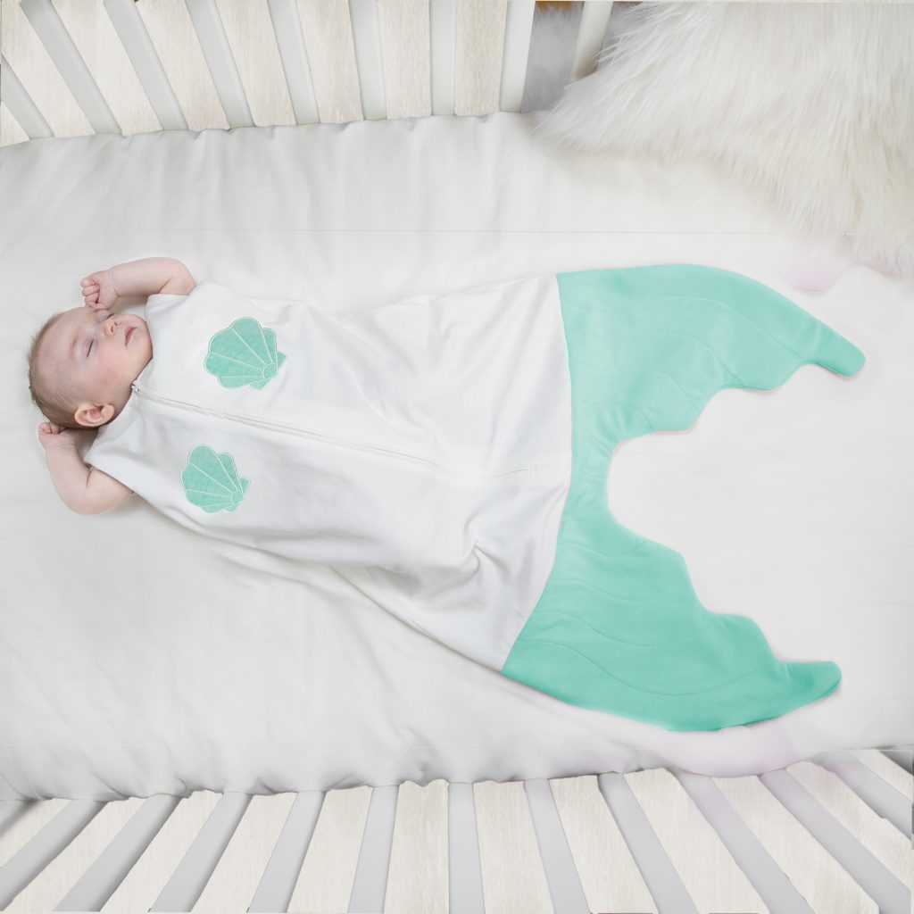 Mermaid baby sleep sacks from Blankie Tails | cool mom picks Mermaid baby sleep sacks from Blankie Tails | cool mom picks