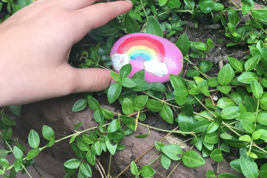 How to turn painted rocks into random acts of kindness