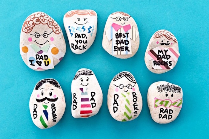 Washi Tape Rock Paperweights (DIY project)