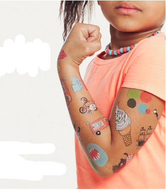 Party favors for a 3-year-old: temporary tattoos from Tattly Party favors for a 3-year-old: temporary tattoos from Tattly