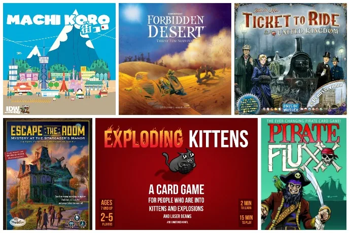 11 of the very best board games for older kids, 10 and up.